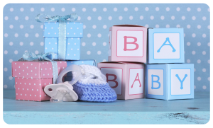 Cajas de recuerdos para bebés